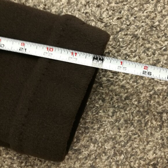 Vintage 1950s Macys Bambergers Overcoat Topcoat Mongolian Cashmere Brown 44R - Picture 11 of 13